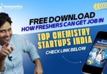 Top Chemistry Startups in India – How As a Fresher Can You Join These Companies? Top Chemistry Startups