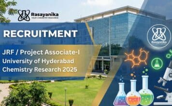 JRF Jobs at University of Hyderabad | Apply for Chemistry Research JRF Jobs at University of Hyderabad | Apply for Chemistry Research