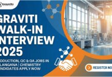 Chemistry Jobs at Graviti | MSc Candidates Attend the Walk-In Interview Chemistry Jobs at Graviti | MSc Candidates Attend the Walk-In Interview