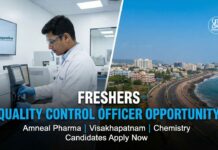 Freshers Quality Control Jobs at Amneal Pharma | MSc Chemistry Jobs