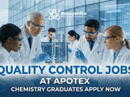 Quality Control Jobs at Apotex | Chemistry Graduates Apply Now