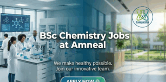 BSc Chemistry Jobs at Amneal | Apply Now For the Job