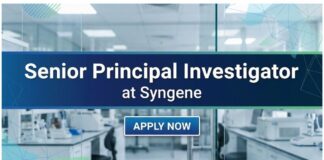 Syngene Careers: Organic Chemistry Jobs | Apply Now for Senior Principal Investigator