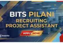MSc Chemistry Jobs at BITS Pilani | Apply Now BITS Pilani Careers: Project Assistant Job | MSc Chemistry Graduate Apply Now