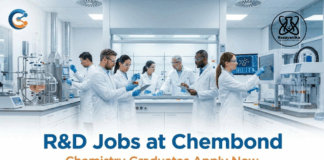 Exciting R&D Opportunities in Sealants & Adhesives at Chembond R&D Jobs at Chembond | Chemistry Graduates Apply Now