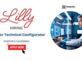 Chemistry Jobs at Eli Lilly | Junior Technical Configurator Job Role