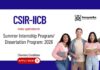 Internship Program 2026 at CSIR-IICB | Chemistry Candidates, Apply Now