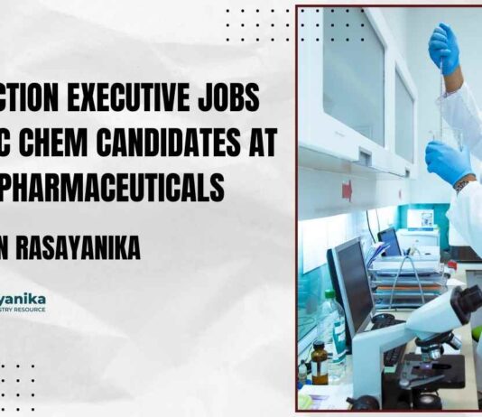 Production Executive Jobs for BSc Chem Candidates at Ontop Pharmaceuticals – Apply on Rasayanika Ontop Pharmaceuticals Jobs | BSc Chemistry Jobs