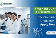 Freshers Junior Executive Jobs at Syngene | BSc Chemistry Jobs 