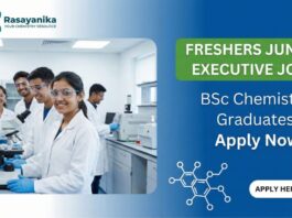 Freshers Junior Executive Jobs at Syngene | BSc Chemistry Jobs 