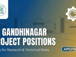 IIT Gandhinagar Project Positions | Apply for Research Roles