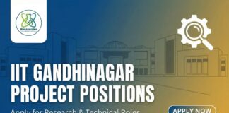 IIT Gandhinagar Project Positions | Apply for Research Roles