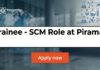 Piramal Careers Trainee-SCM Apply Now for the Chemistry Job