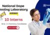 Biotechnology Internship at National Dope Testing Laboratory | Apply Now