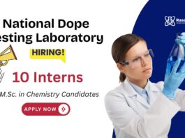 Biotechnology Internship at National Dope Testing Laboratory | Apply Now