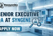 QA Jobs at Syngene | MSc Chemistry Graduates Apply Now 