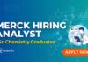 Chemistry Jobs in Bangalore at Merck | Apply Now Merck Careers: Quality Analyst Role | BSc Chemistry Jobs in Bangalore