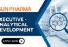 Sun Pharma Careers: Executive Jobs | MSc Chemistry Graduates Apply Now
