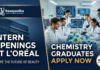 Kickstart Your Career in Color Science with L’Oreal Internship Intern Openings at L'Oréal | Chemistry Graduates Apply Now