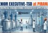 Chemical Engineering Jobs at Piramal | Apply Now Senior Executive TSD – Piramal Careers | Chemical Engineering Jobs