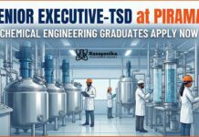 Chemical Engineering Jobs at Piramal | Apply Now Senior Executive TSD – Piramal Careers | Chemical Engineering Jobs