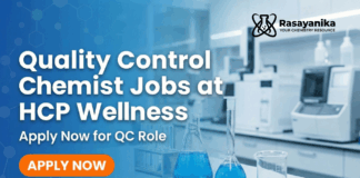 Quality Control Chemist Jobs at HCP Wellness | Apply Now