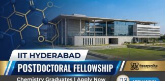 IIT Hyderabad Recruitment: Postdoctoral Fellowship | Chemistry Graduates Apply Now