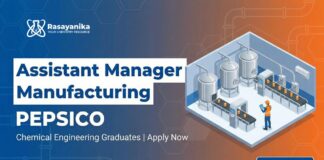 Assistant Manager Jobs – PepsiCo Careers | Chemical Engineering Graduates Apply Now