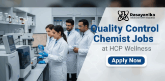 Quality Control Chemist Jobs at HCP Wellness | Apply Now