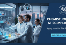 Chemist Jobs in Bangalore | Apply Now For the Role