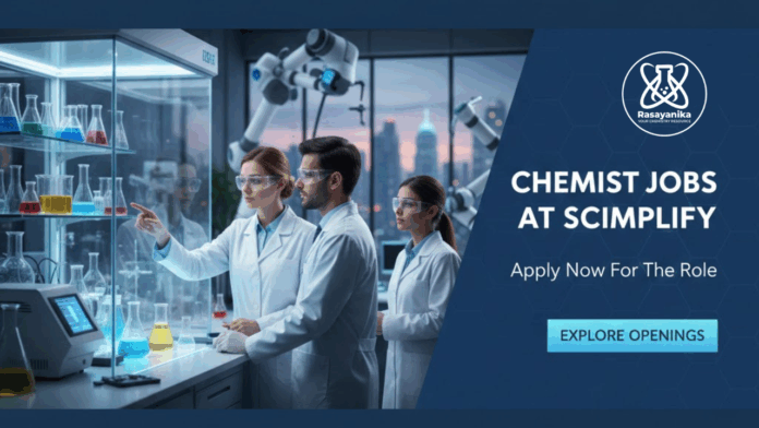 Chemist Jobs in Bangalore | Apply Now For the Role