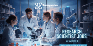 Research Scientist Jobs at Apotex | Apply Now For the Role