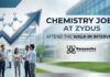 Walk-In Interview at Zydus | MSc Chemistry Graduates Apply Now Freshers Chemistry Jobs at Zydus Life Science | Attend the Walk-In Interview