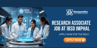Research associate job at IBSD Imphal | Apply Now For The Role