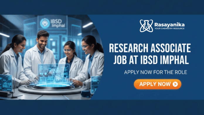 Research associate job at IBSD Imphal | Apply Now For The Role