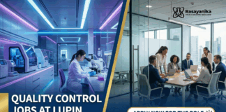 Quality Control Jobs at Lupin | Apply Now for the Role