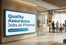 Manager – Quality Assurance at Piramal: Your Next Career Move Quality Assurance Jobs at Piramal | Apply Now for the Position