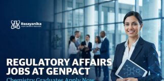 Regulatory Affairs Jobs at Genpact | Chemistry Graduates Apply Now