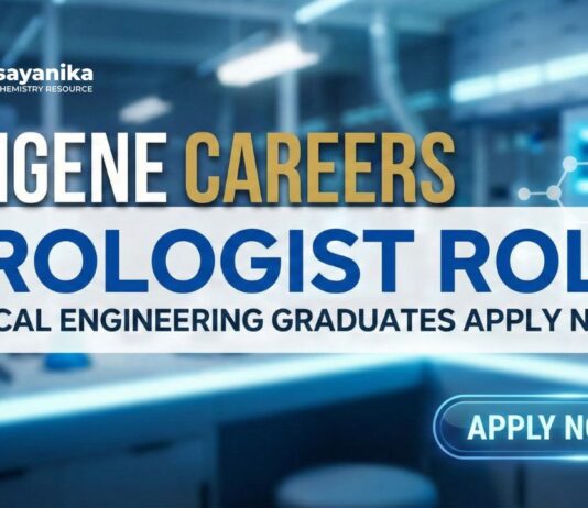 Syngene Careers: Virologist Role | Chemical Engineering Graduates Apply Now