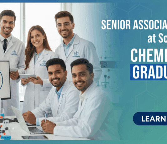Senior Associate Jobs at Scimplify | Chemistry Graduates Apply