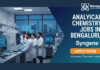 Analytical Chemistry Jobs in Bengaluru  | Apply Now at Syngene