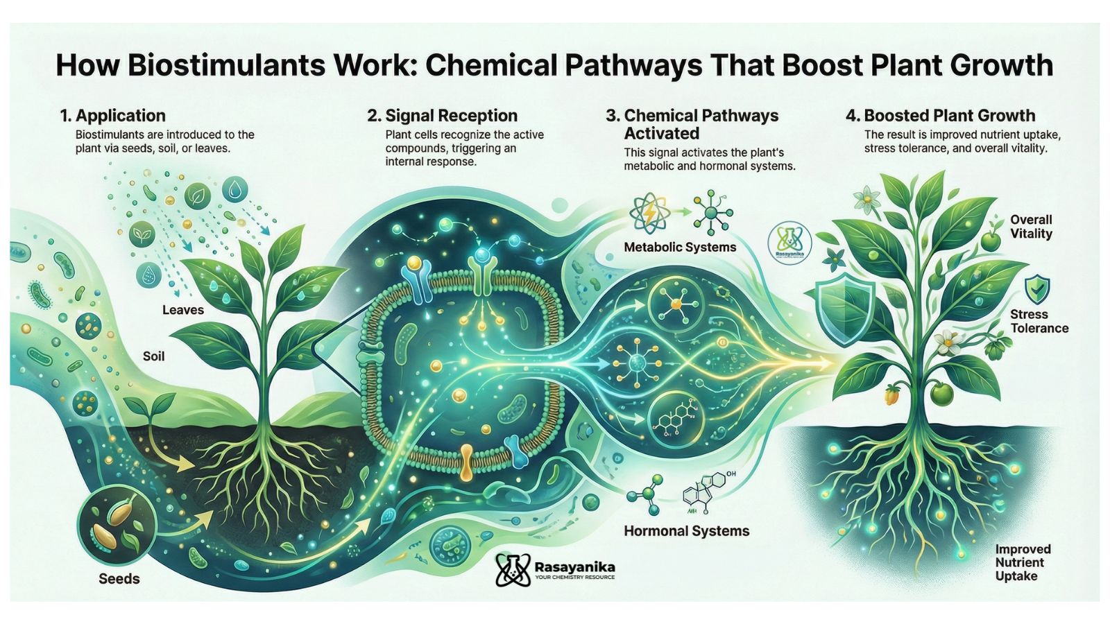 How Biostimulants Work: Chemical Pathways That Boost Plant Growth