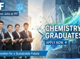 Executive Jobs at IFF | Chemistry Graduates Apply Now