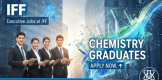 Executive Jobs at IFF | Chemistry Graduates Apply Now