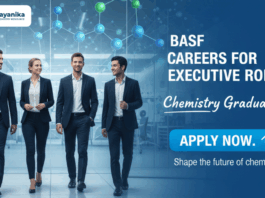 BASF Careers For Executive Role | Chemistry Graduates Apply