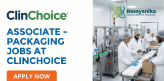 Chemistry Jobs in Bengaluru at ClinChoice | Apply Now 