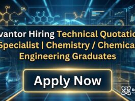 Avantor is Hiring Chemical Science Graduates | Apply Now MSc Chemistry Jobs at Avantor | Apply Now for Technical Quotation Specialist