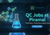 QC Jobs at Piramal | Chemistry Graduates Apply Now 