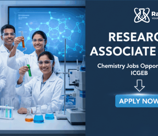Research Associate Jobs | Chemistry Jobs Opportunity At ICGEB