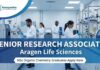 Senior Research Associate jobs at Aragen Life Sciences | MSc Chemistry Graduates Apply now